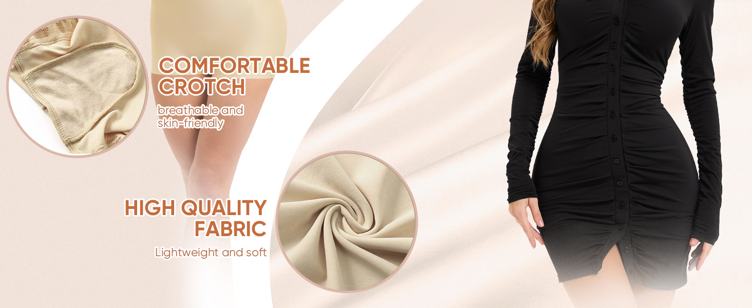 Slip Shorts Under Dress Shapewear