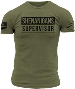 Grunt Style Shenanigans Supervisor Men's T-Shirt