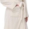 Yurhap Premium Robes for Women - Super Soft Cozy Fleece Womens Robe Plush Long Bathrobe