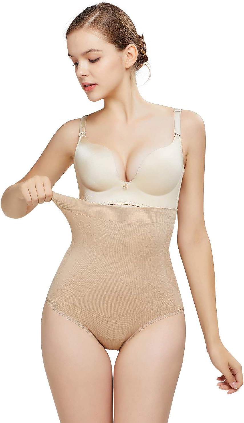 DREAM SLIM Women's High-Waist Seamless Body Shaper Briefs Tummy Control Panty Butt Lifter Shapewear Slim Waist Trainer - Image 15