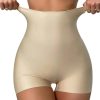Anti Chafing Slip Shorts for Under Dresses Underwear for Women Seamless Boyshorts Panties