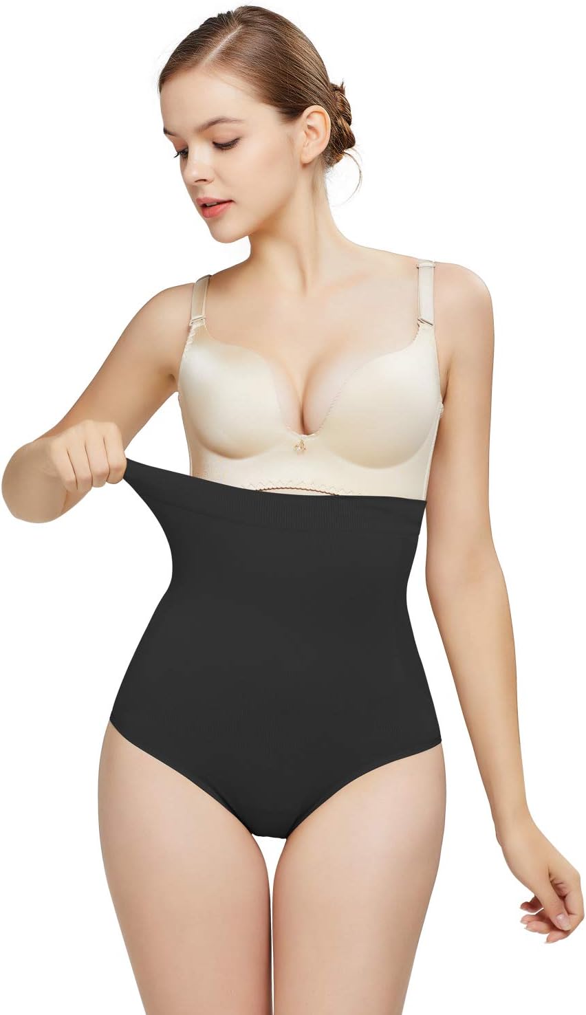 DREAM SLIM Women's High-Waist Seamless Body Shaper Briefs Tummy Control Panty Butt Lifter Shapewear Slim Waist Trainer - Image 9