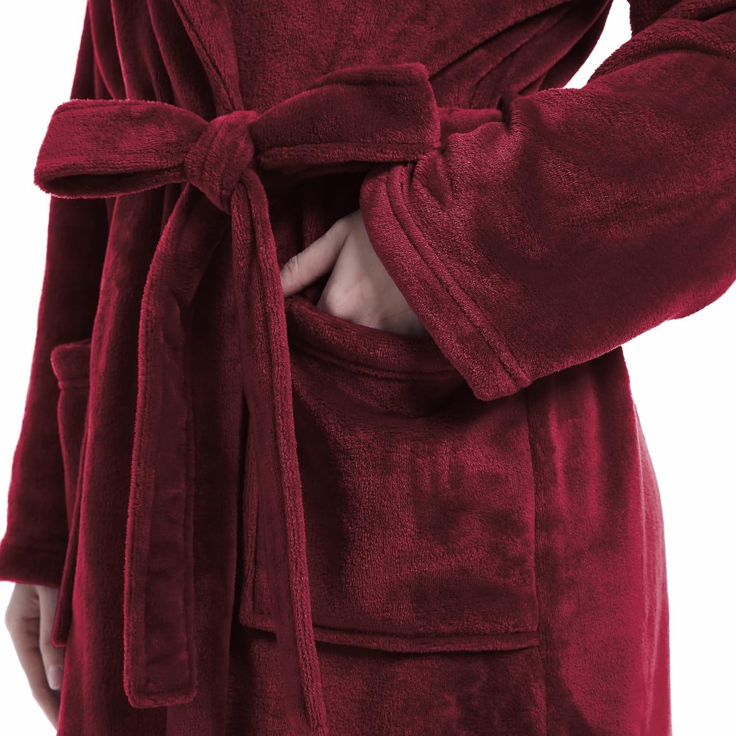 Plush Soft Robes for Women, Premium Fleece Womens Robe Cozy Warm Bathrobe - Image 39
