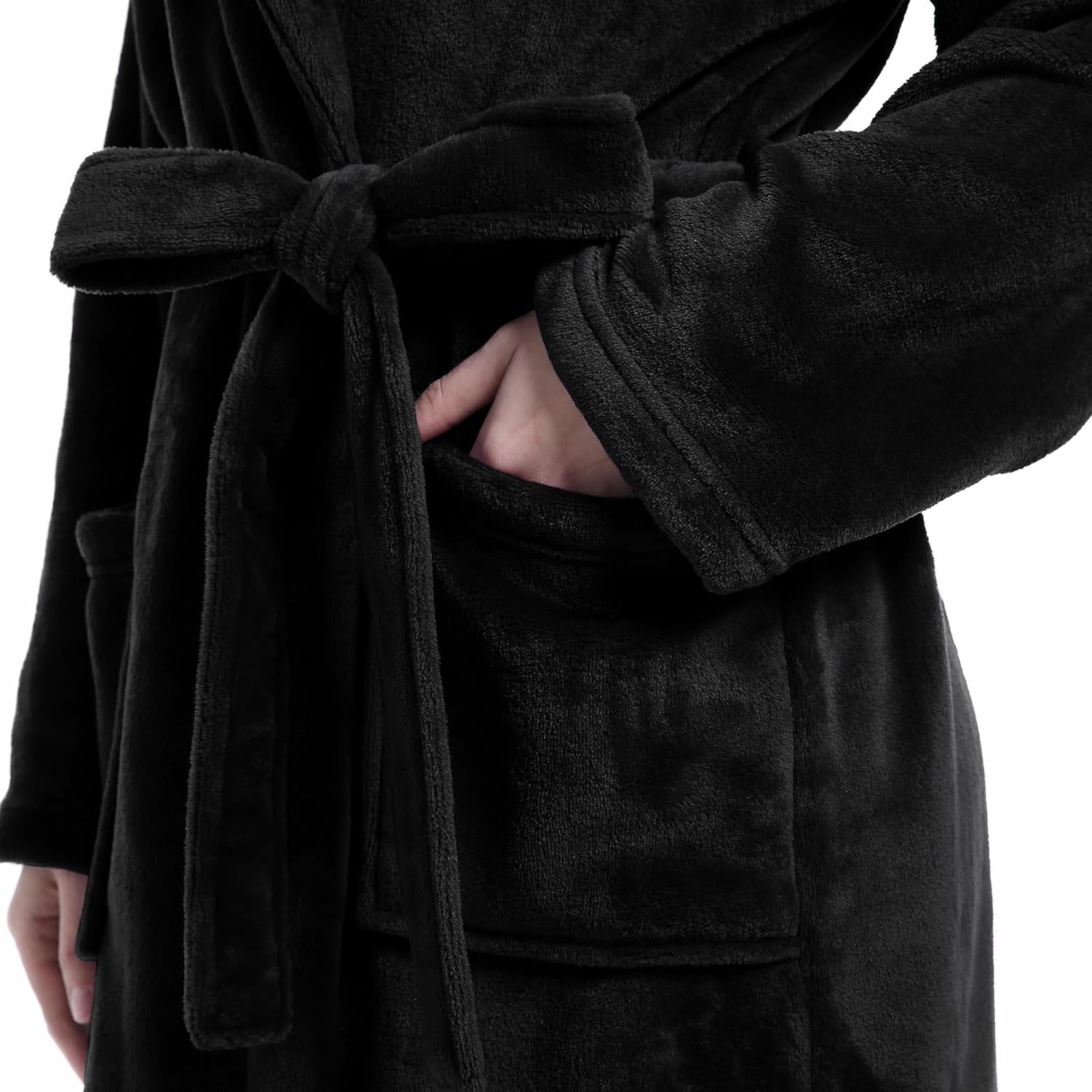 Plush Soft Robes for Women, Premium Fleece Womens Robe Cozy Warm Bathrobe - Image 53