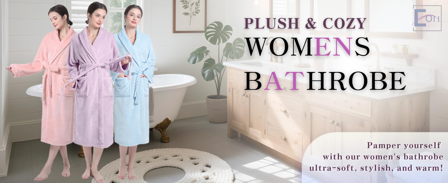 womens robe robes for women